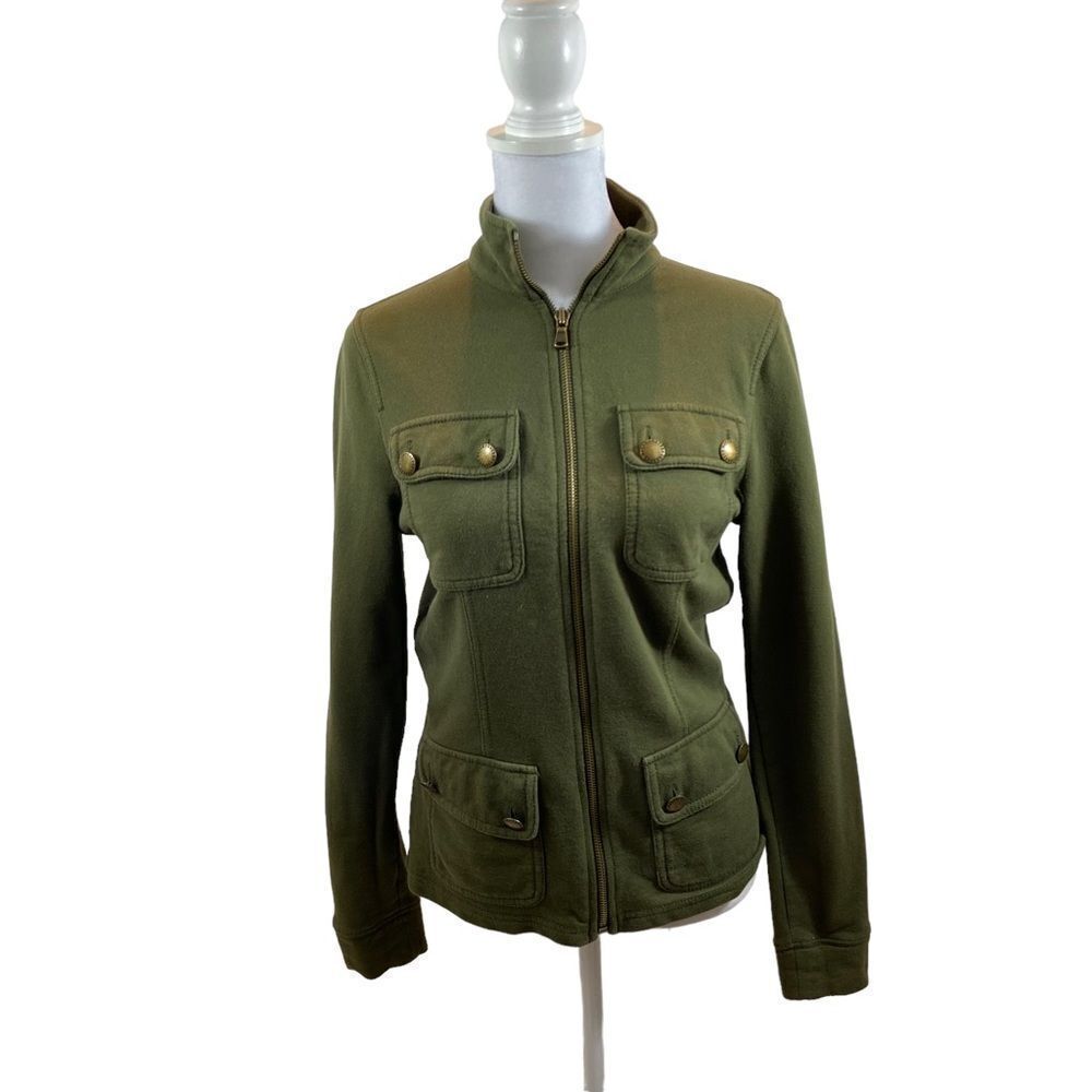 Women’s Lauren Ralph Lauren‎ Army Green Lightweight Jacket Size XS